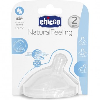 Соска CHICCO 1шт, белый