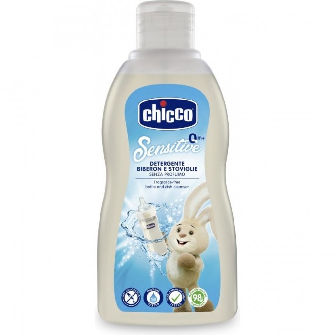 Средство для мытья детской посуды пустышек CHICCO Белый 00009570000000 Средство для мытья детской посуды пустышек CHICCO Белый 00009570000000