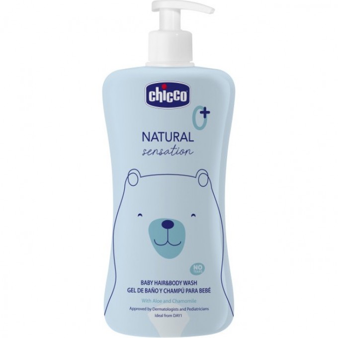 Средство для мытья волос и тела без слез CHICCO NATURAL SENSATION, 500 мл 00011517000000 Средство для мытья волос и тела без слез CHICCO NATURAL SENSATION, 500 мл 00011517000000