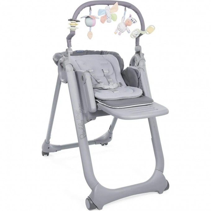 Стульчик CHICCO POLLY MAGIC RELAX GRAPHITE 06079502210000 Стульчик CHICCO POLLY MAGIC RELAX GRAPHITE 06079502210000